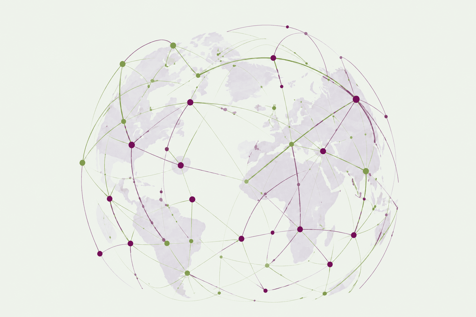 Global Network Globe